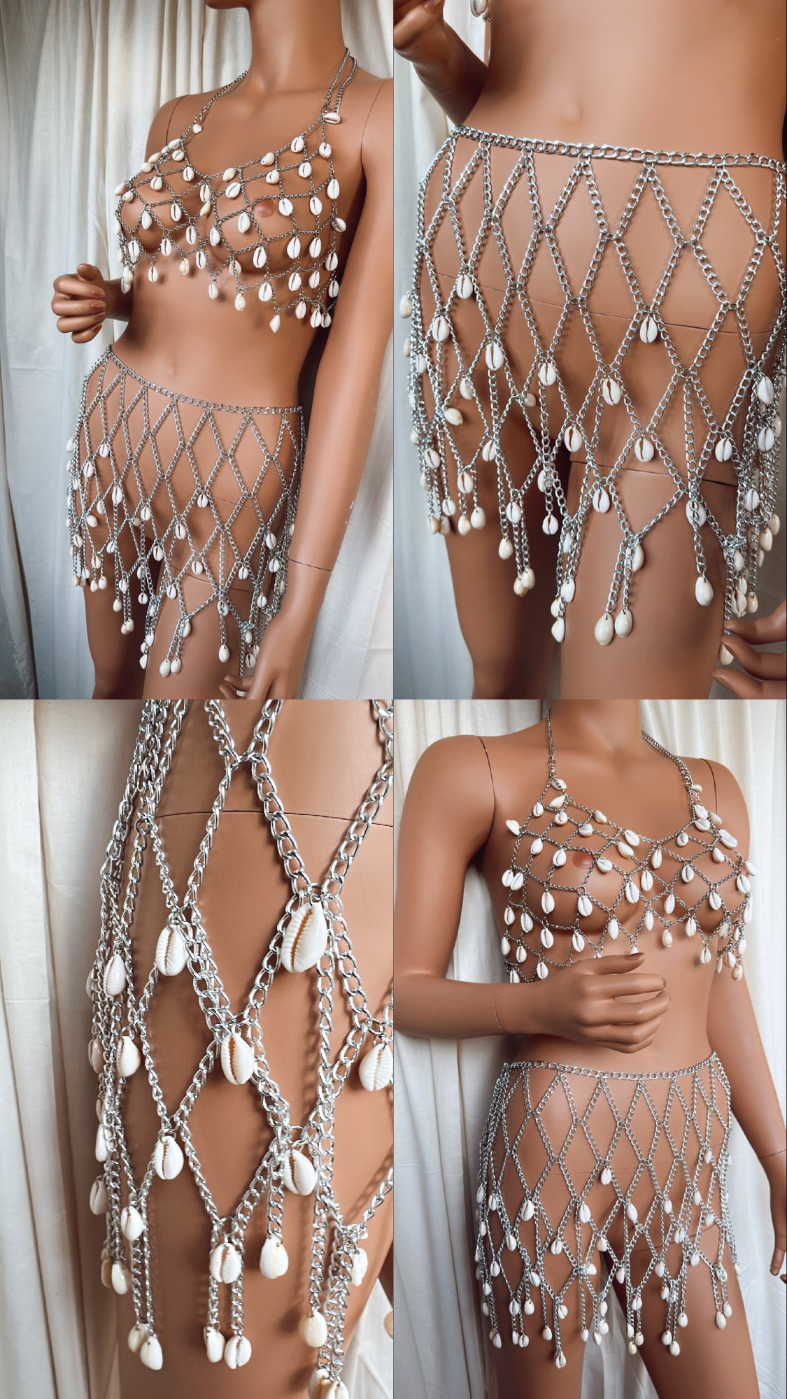 Ocean whispers chain set