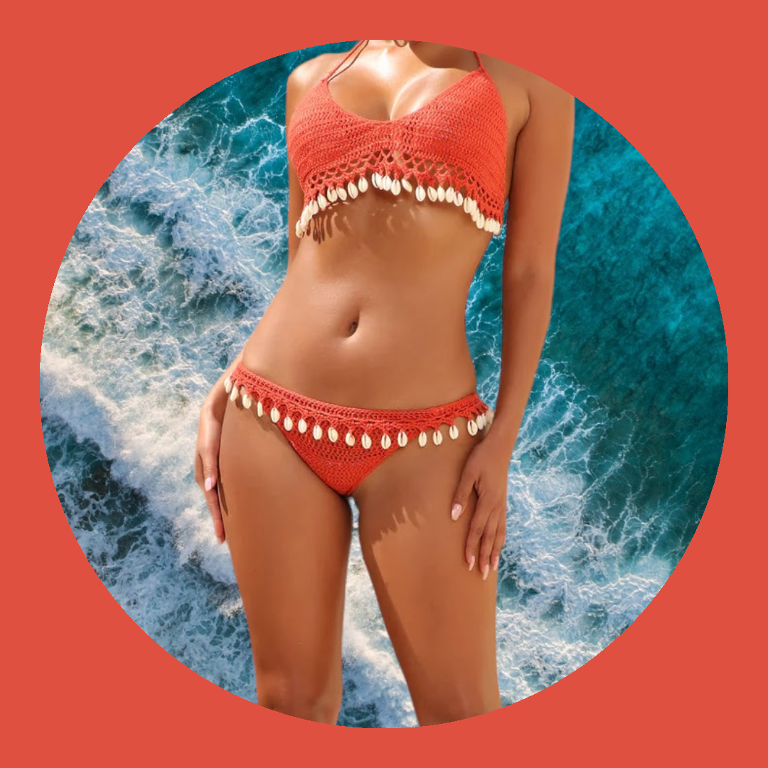 Seashell Serenade Crochet Swimsuit